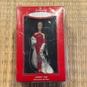 Hallmark Barbie 2000 Ornament - Porcelain